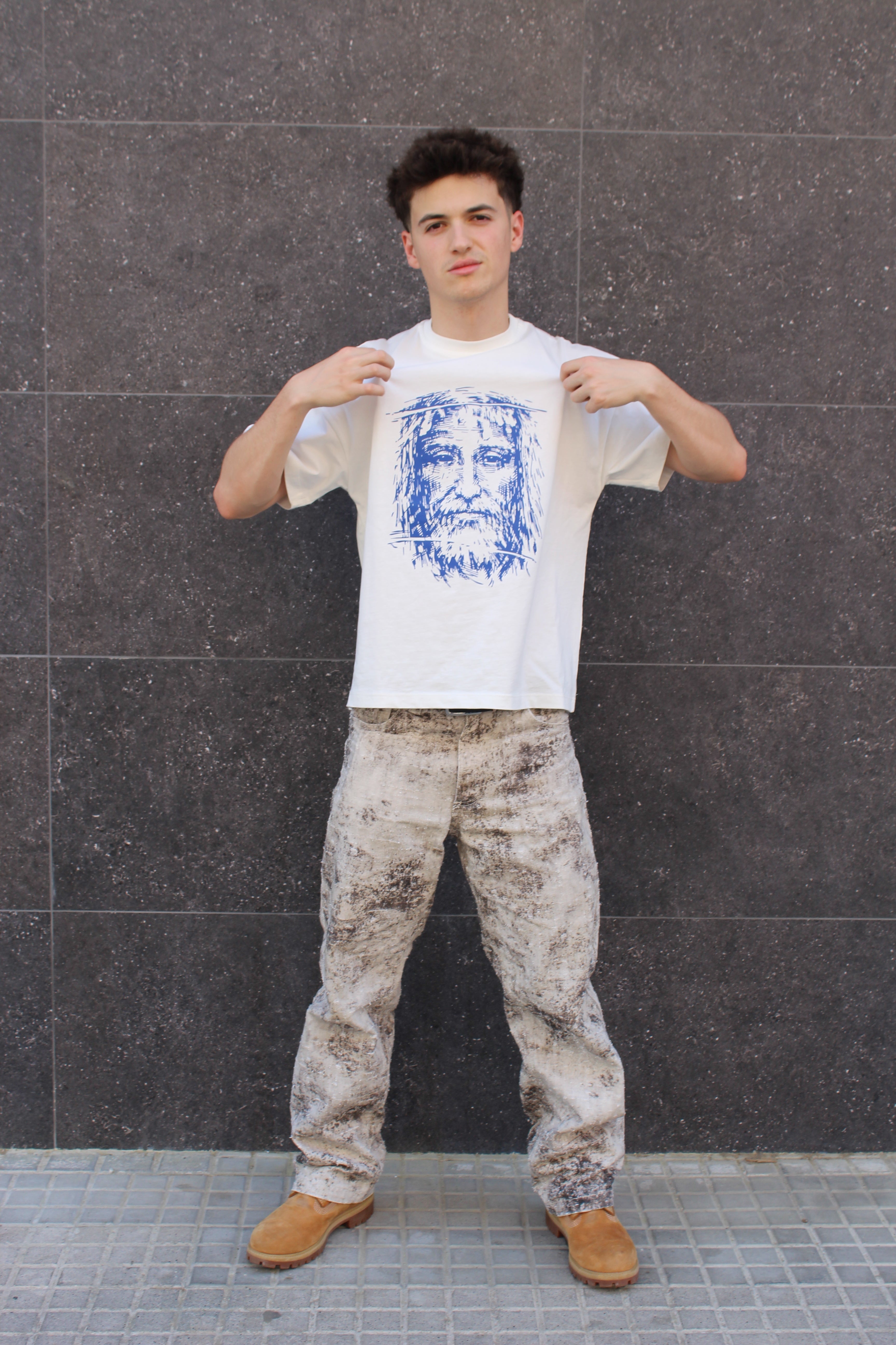 Holy Shroud Boxy Tee