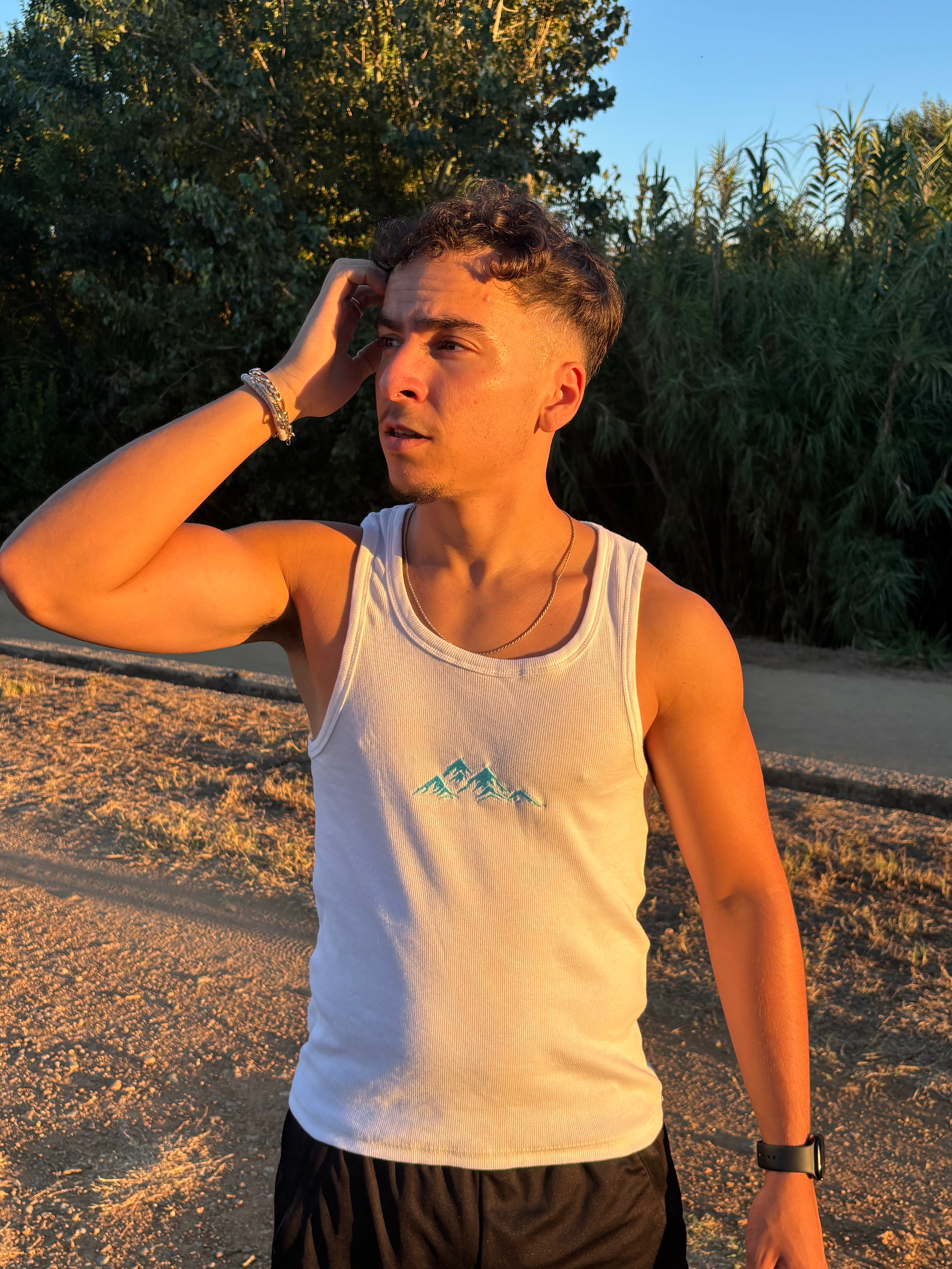 Camiseta de tirantes RIB Blanca